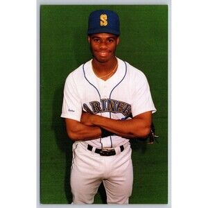 Postcard Ken Griffey Jr. 24 Seattle Mariners Outfield Baseball MLB 1991 Coffa